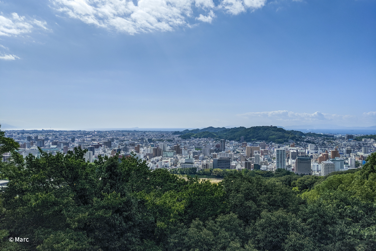 松山城からの展望