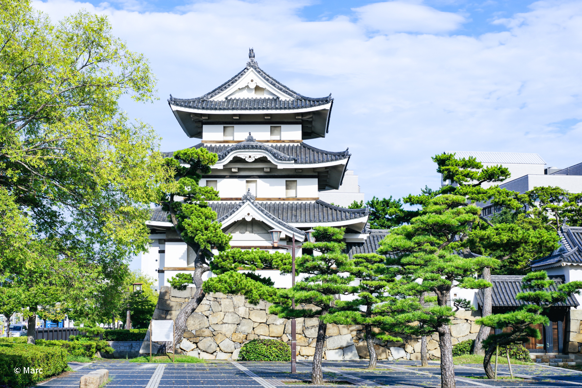 高松城の月見櫓